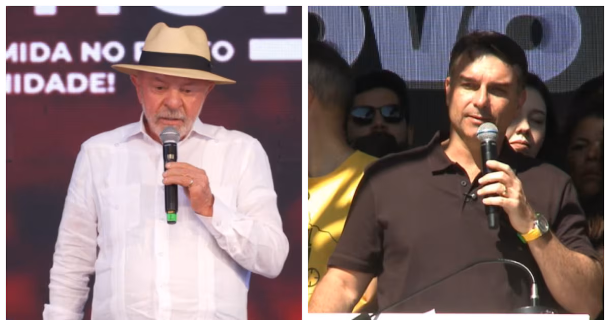 Lula e Flávio Bolsonaro disputam voto feminino em São Paulo, presidentes trocam provocações, e comentário sobre cozinha acende debate entre eleitoras