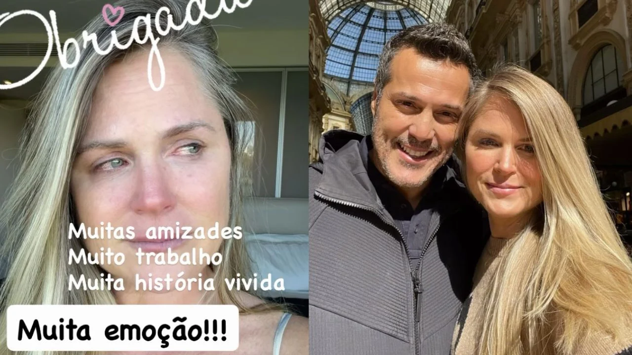 Susana Werner chora ao explicar mudança repentina de Portugal para o Brasil, retorno motivado por problema de saúde na família do ex-goleiro Júlio César